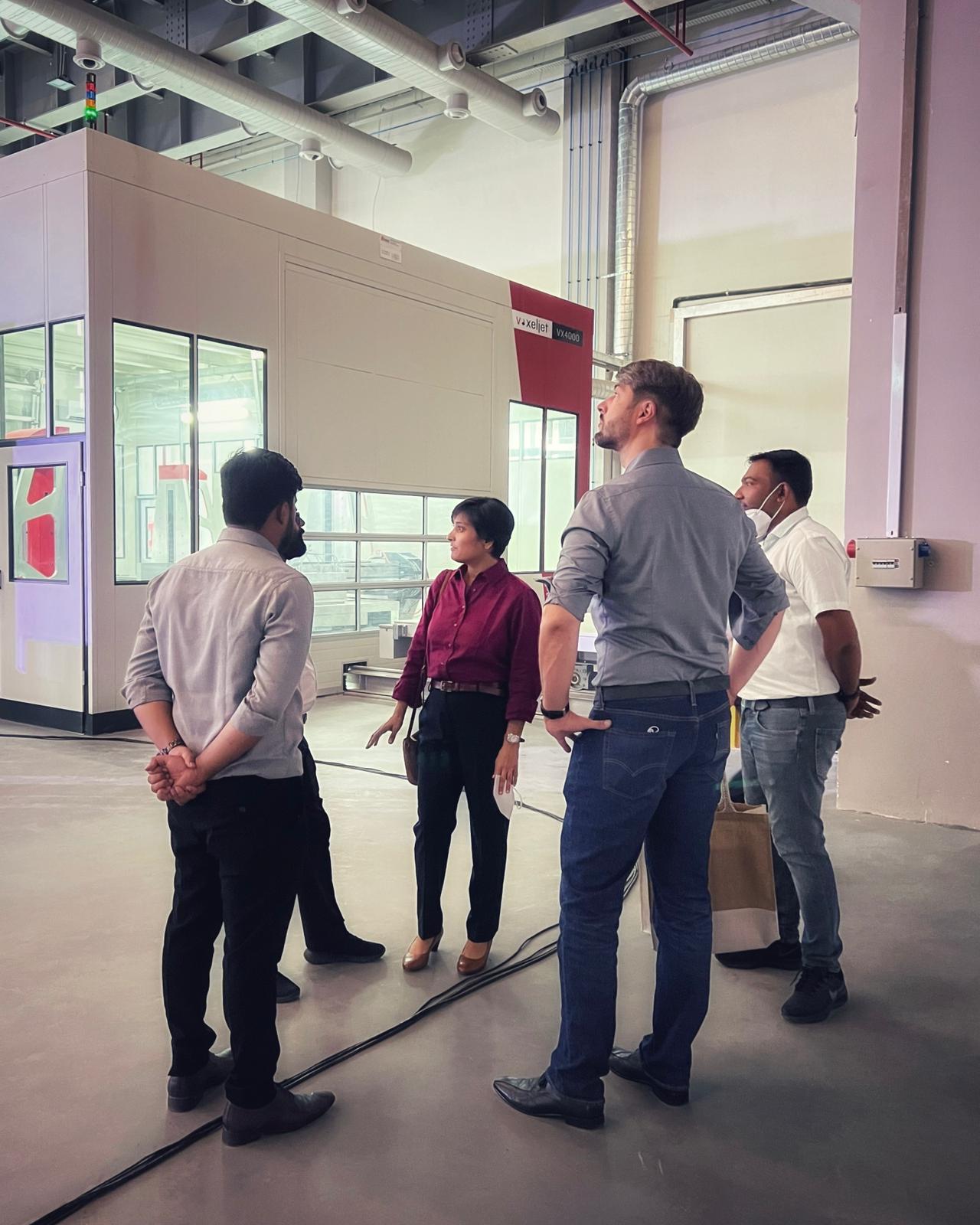 voxeljet installation in India